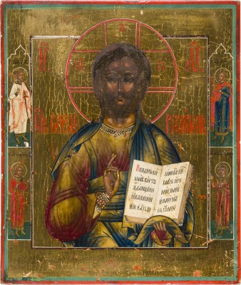 Bild IKONE MIT CHRISTUS PANTOKRATOR