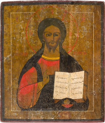 Bild IKONE MIT CHRISTUS PANTOKRATOR