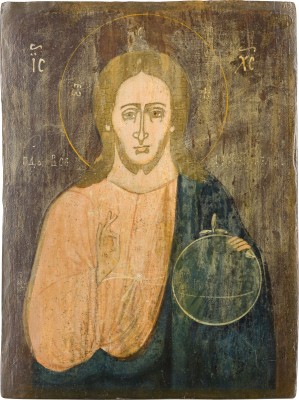 Bild IKONE MIT CHRISTUS DEM WELTENHERRSCHER
