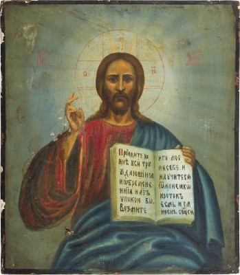 Picture GROSSE IKONE MIT CHRISTUS PANTOKRATOR