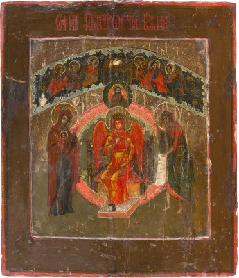 Bild IKONE MIT SOPHIA, DER GÖTTLICHEN WEISHEIT