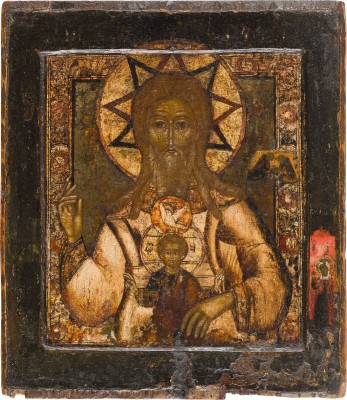 Auction 156<br>SELTENE UND FEINE IKONE 'PATERNITAS' (VATERSCHAFT)