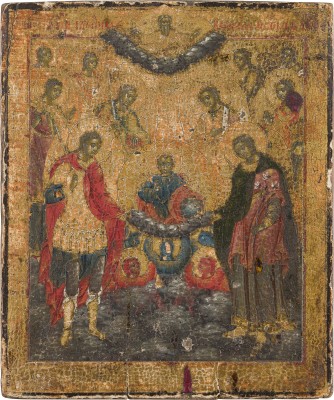 Bild KLEINE IKONE MIT DER SYNAXIS DER ERZENGEL