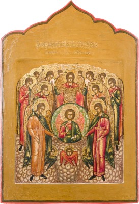 Bild IKONE MIT DER SYNAXIS DER ERZENGEL