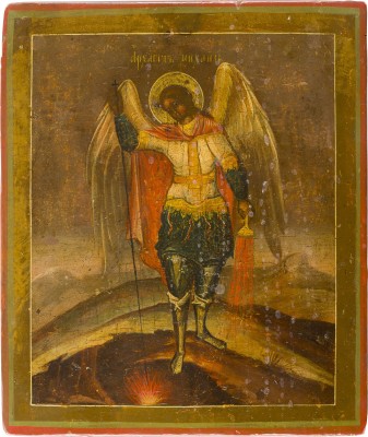Bild KLEINE IKONE MIT DEM ERZENGEL MICHAEL