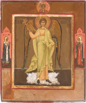 Bild SELTENE IKONE MIT DEM SCHUTZENGEL