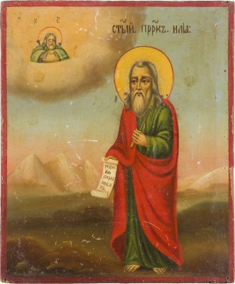 Bild KLEINE IKONE MIT DEM PROPHETEN ELIAS