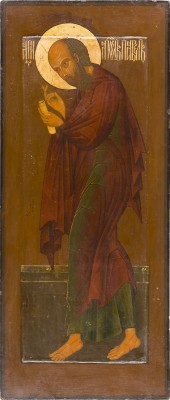 Bild GROSSE IKONE MIT DEM APOSTEL PAULUS AUS EINER KIRCHEN-IKONOSTASE