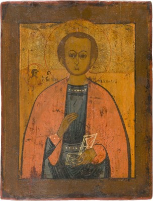 Bild GROSSE IKONE MIT DEM HEILIGEN PANTELEIMON