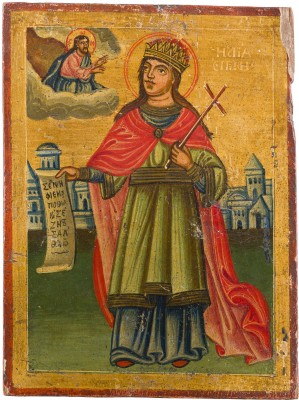 Picture IKONE MIT DER HEILIGEN IRENE