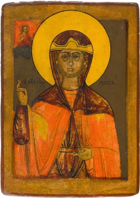 Picture IKONE MIT DER HEILIGEN PARASKEWA