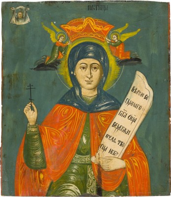 Picture IKONE MIT DER HEILIGEN PARASKEWA