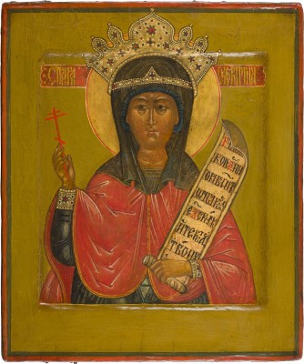 Picture IKONE MIT DER HEILIGEN PARASKEWA