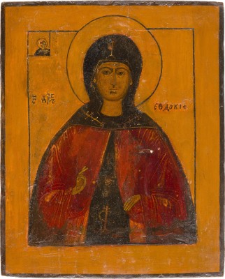 Picture IKONE MIT DER HEILIGEN EUDOKIA