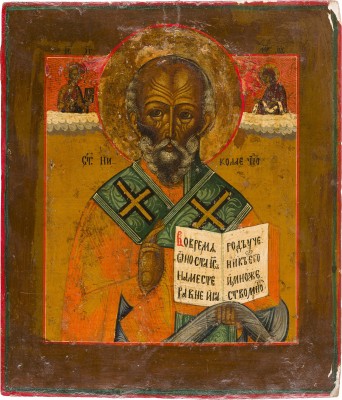 Bild IKONE MIT DEM HEILIGEN NIKOLAUS VON MYRA