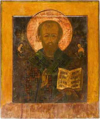 Picture IKONE MIT DEM HEILIGEN NIKOLAUS VON MYRA