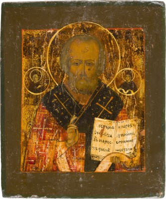 Picture IKONE MIT DEM HEILIGEN NIKOLAUS VON MYRA
