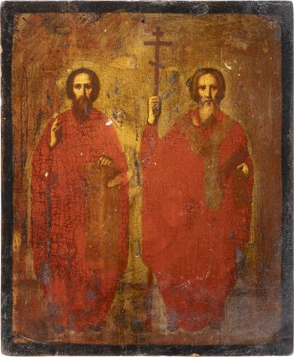 Picture KLEINE IKONE MIT ZWEI HEILIGEN