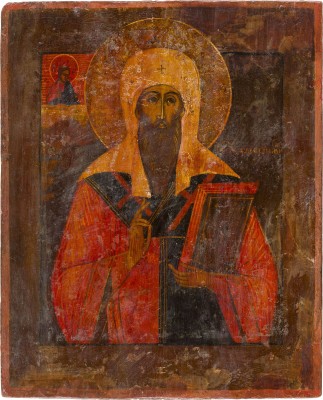 Bild IKONE MIT DEM HEILIGEN ALEXEJ, METROPOLIT VON MOSKAU