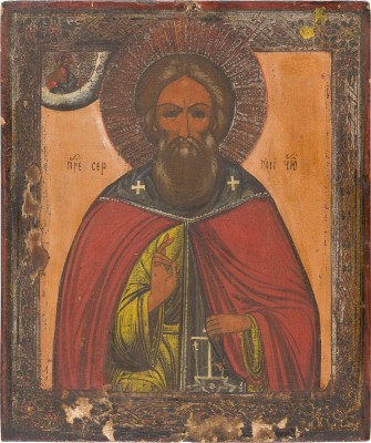 Picture IKONE MIT DEM HEILIGEN SERGEJ VON RADONESCH