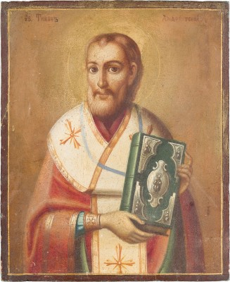 Bild KLEINE IKONE MIT DEM HEILIGEN TICHON