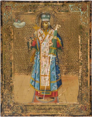 Picture KLEINE IKONE MIT DEM HEILIGEN JOASAPH, BISCHOF VON BELGOROD