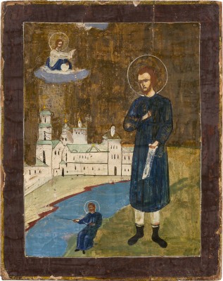 Picture KLEINE IKONE MIT DEM HEILIGEN SIMEON VON WERCHOTURE