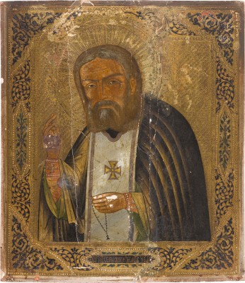 Bild IKONE MIT DEM HEILIGEN SERAFIM VON SAROW