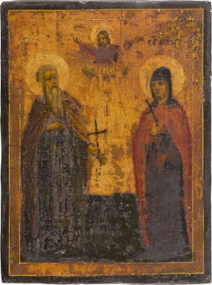 Picture KLEINE IKONE MIT ZWEI HEILIGEN