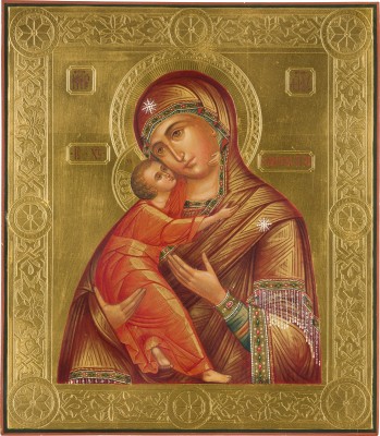 Picture IKONE MIT DER GOTTESMUTTER VON WLADIMIR (WLADIMIRSKAJA)