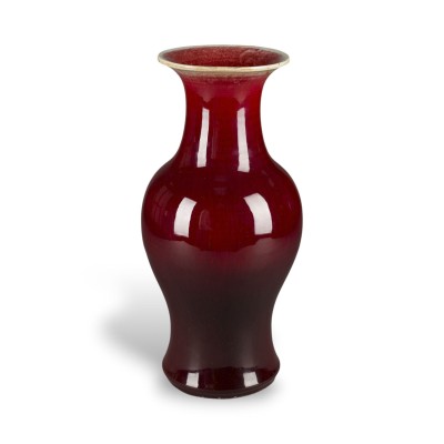 Picture EINE KUPFERROT GLASIERTE VASE