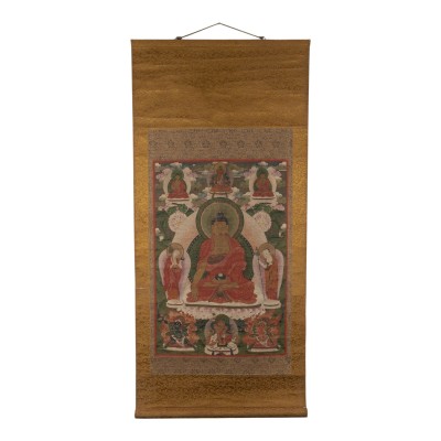 Bild EIN THANGKA MIT DARSTELLUNG DES BUDDHA SHAKYAMUNI