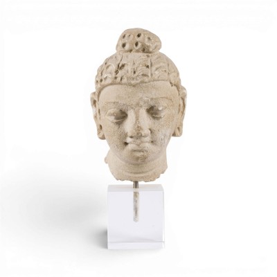 Bild EIN STUCKKOPF DES BUDDHA