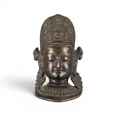 Bild EINE BRONZEMASKE DES INDRA