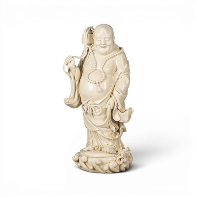Auktion 159<br>EINE BLANC-DE-CHINE-FIGUR DES BUDAI