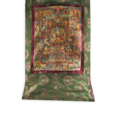 Bild EINE THANGKA MIT DER DARSTELLUNG VON PADMASAMBHAVA