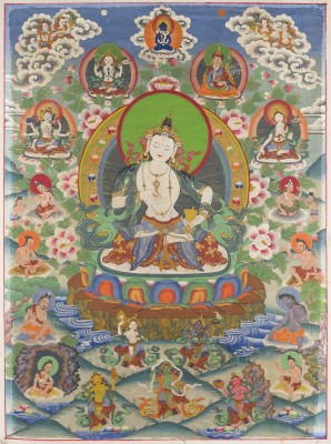 Auction 159<br>EIN KONVOLUT VON DREI THANGKAS