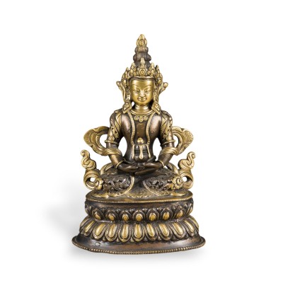 Auktion 159<br>EINE BRONZEFIGUR DES AMITAYUS