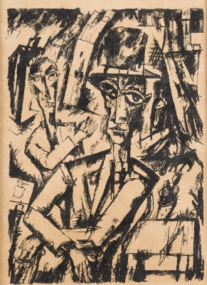 Bild 'ZWEI MÄNNER' (1919)