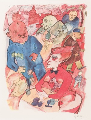 Bild 'OH, GAUDY WORLD, YOU BLESSED CABINET OF ABNORMALITIES' (1922)