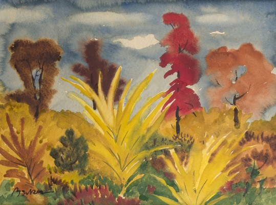 Picture 'HERBST AM WALDRAND'