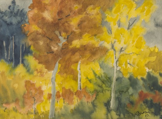 Picture 'GELB-BRAUNER HERBST' (1963)