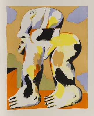 Bild SCHREITENDE FIGUR