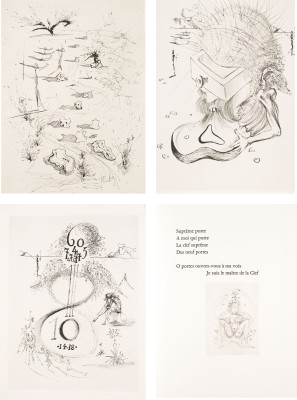 Auktion 158<br>MAPPENWERK 'APOLLINAIRE POÈMES SECRETS' (1967)