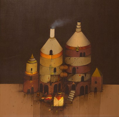 Bild 'ZWEI TÜRME' (1976/77)
