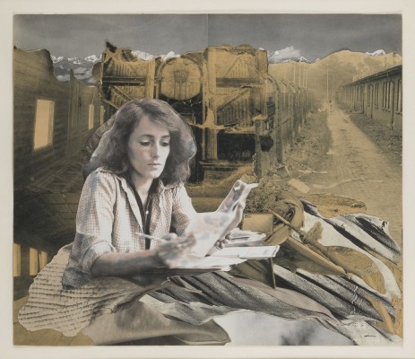 Bild LESENDE MIT ZIGARETTE (1976)
