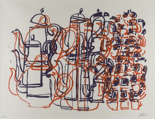 Bild 'FRAGMENTATION OF COFFEE AND TEA POTS' (1998)