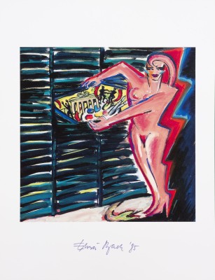 Bild 'FRAU AM FENSTER' (1985)