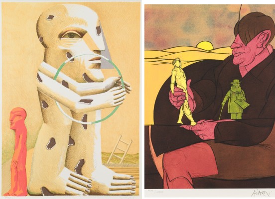 Auction 158<br>MAPPENWERK 'DIE KUNST DER GRAPHIK', DIE GALERIE, OFFENBACH AM MAIN (1982)
