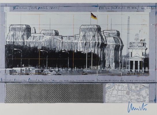 Bild 'WRAPPED REICHSTAG' (1995)